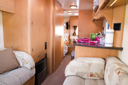 bailey olympus 546 caravan interior rear